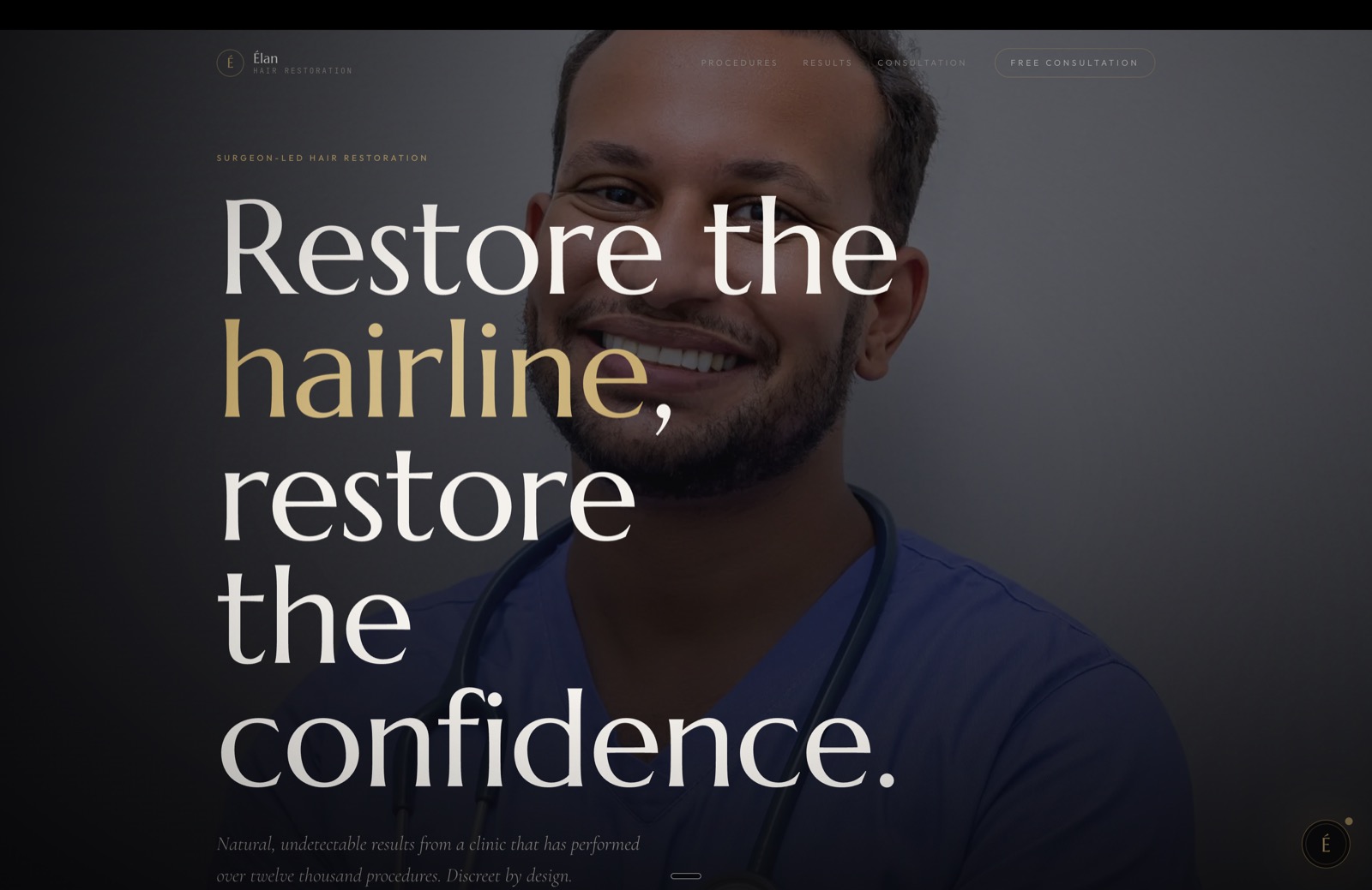 Élan Hair Restoration — Hair transplant clinic